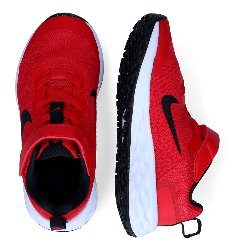 Nike Revolution 6 PS Zwarte Sneakers in stof (325355)