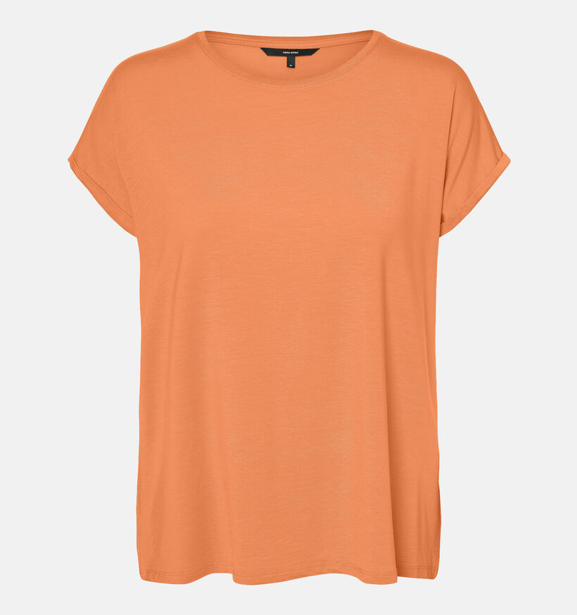 Vero Moda Ava Oranje Basic T-shirt voor dames (345600)