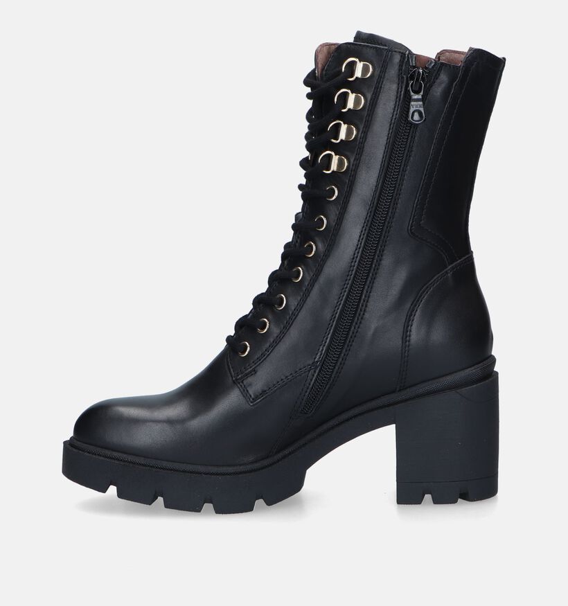 Aurora Bottines à lacets en Noir pour femmes (329941)