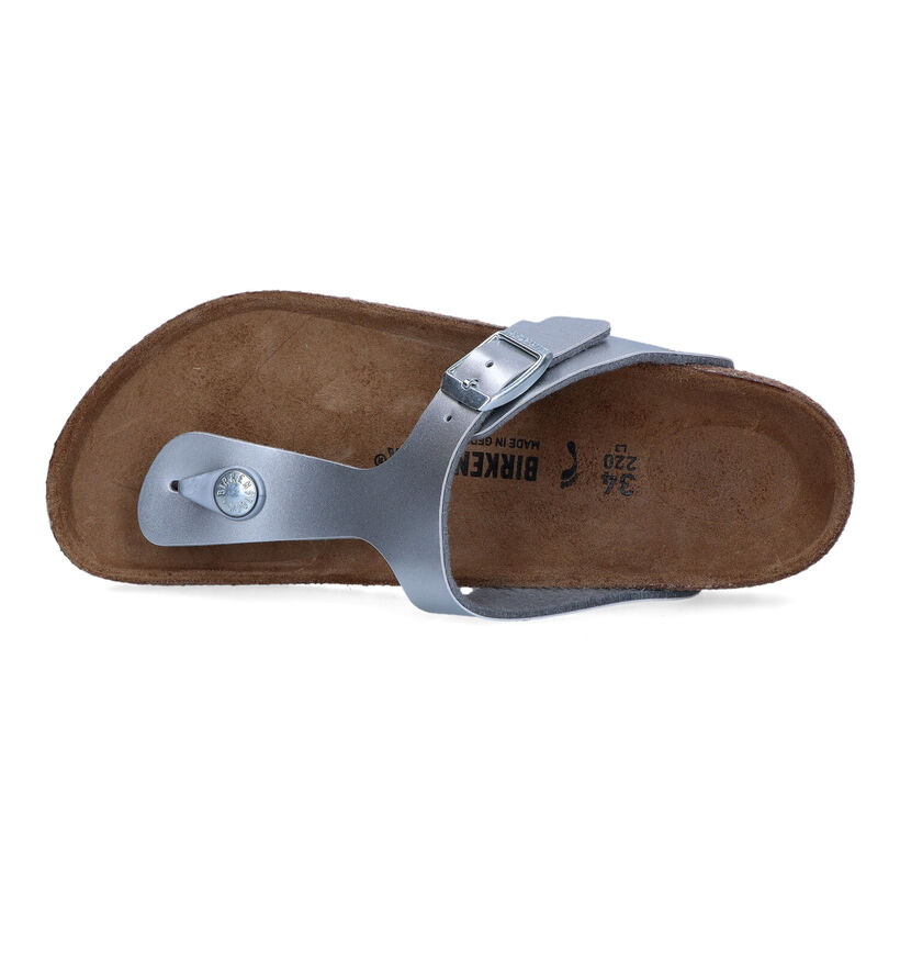 Birkenstock Gizeh BS Tongs en Blanc pour filles (338081)