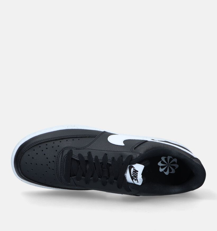 Nike Court Vision Next Nature Baskets en Noir pour hommes (328014)