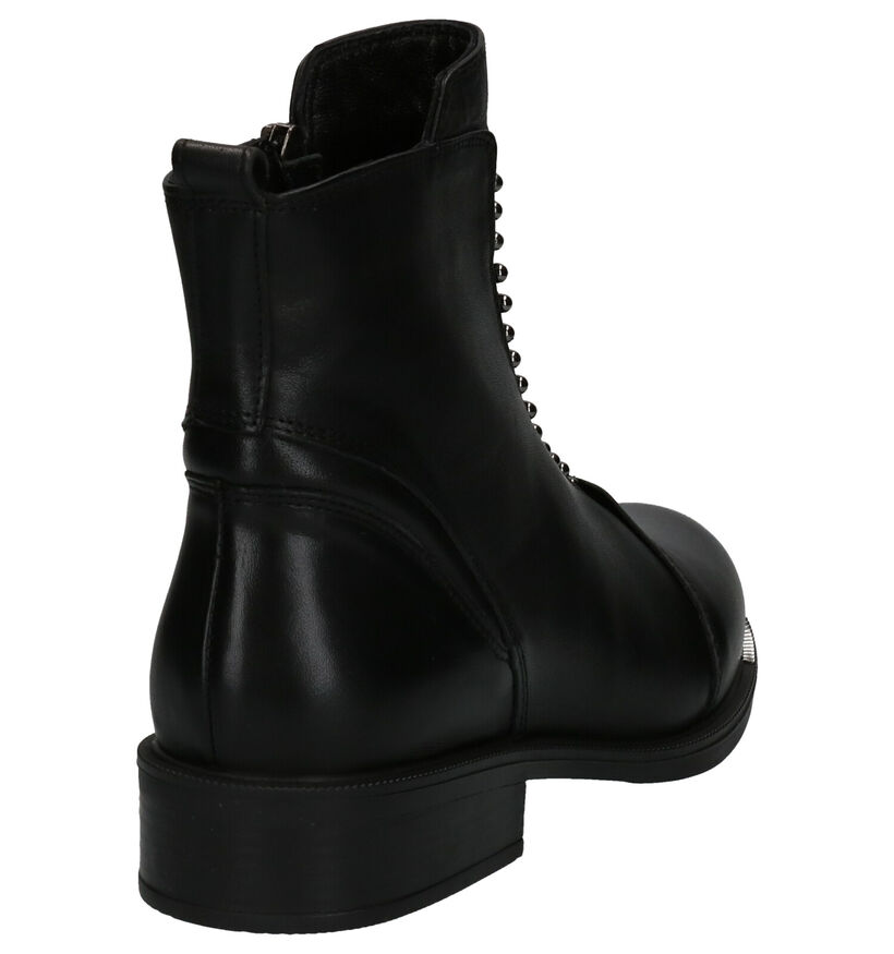 Baboos Bottines en Noir en cuir (263597)