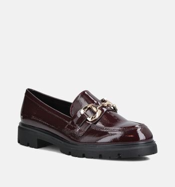 Marco Tozzi Lage schoenen Taupe/Bordeaux