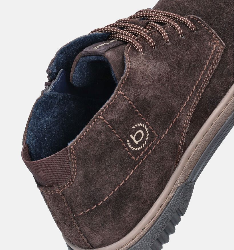 Bugatti Bruine Hoge schoenen voor heren (347000) - geschikt voor steunzolen