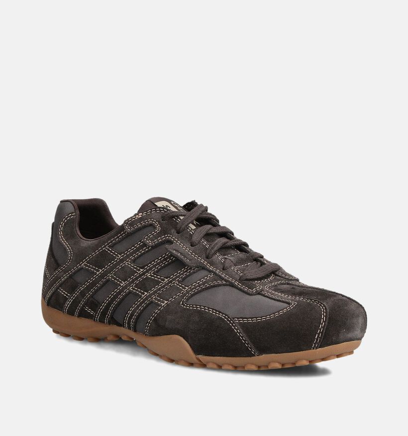 Geox Baskets en Marron pour hommes (360103) - pour semelles orthopédiques