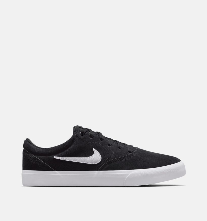 Nike Charge Suede Baskets en Noir pour hommes, garçons (350479)