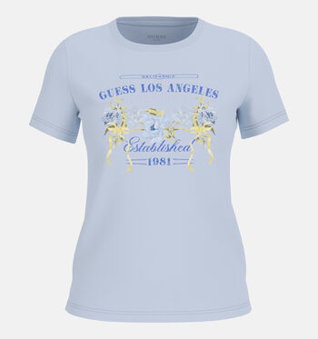Guess T-shirts Bleu