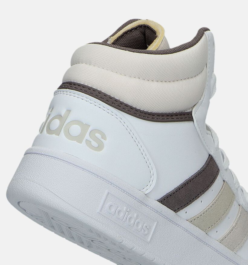 adidas Hoops 3.0 MID Witte sneakers voor heren, jongens (343287)