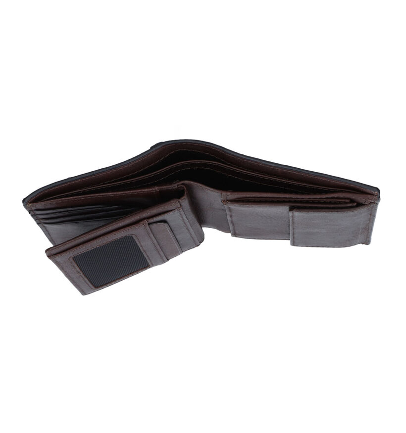 Maverick Bruine Portefeuille voor heren (358835)