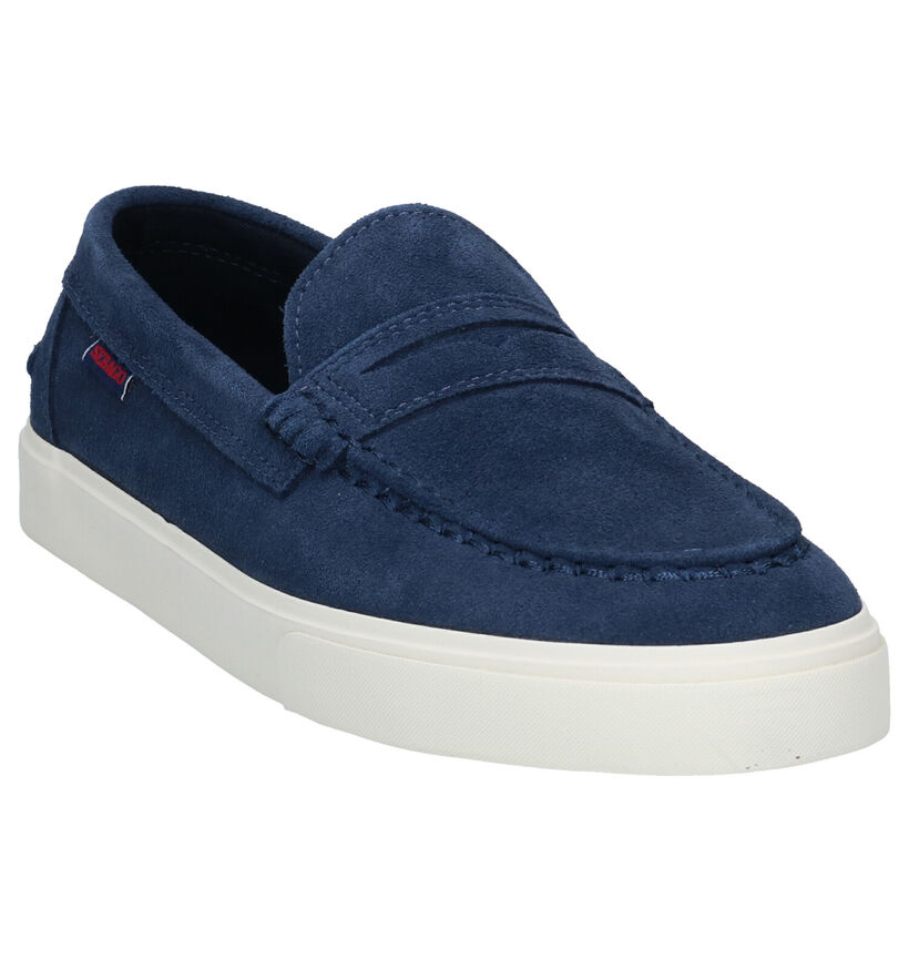 Sebago Manitou Mocassins en Bleu en daim (287822)