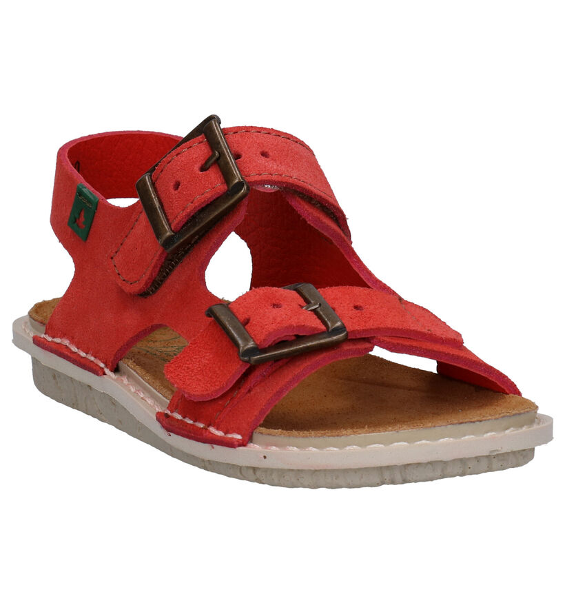 El Naturalista Recyclus Gele Sandalen in nubuck (284413)