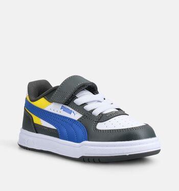 Puma Low Baskets Bleu/Gris