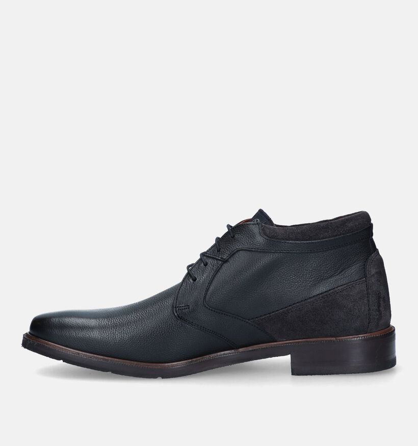 Ambiorix Havana Zwarte Geklede Schoenen voor heren (332763) - geschikt voor steunzolen