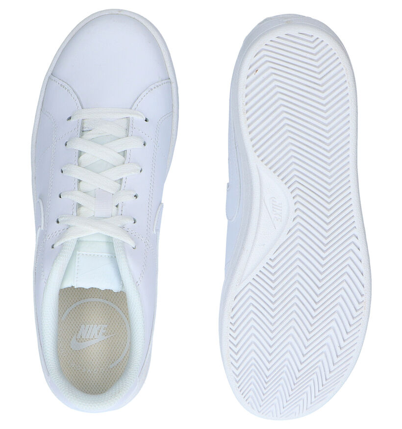 Nike Court Royale Zwarte Sneakers in leer (290967)