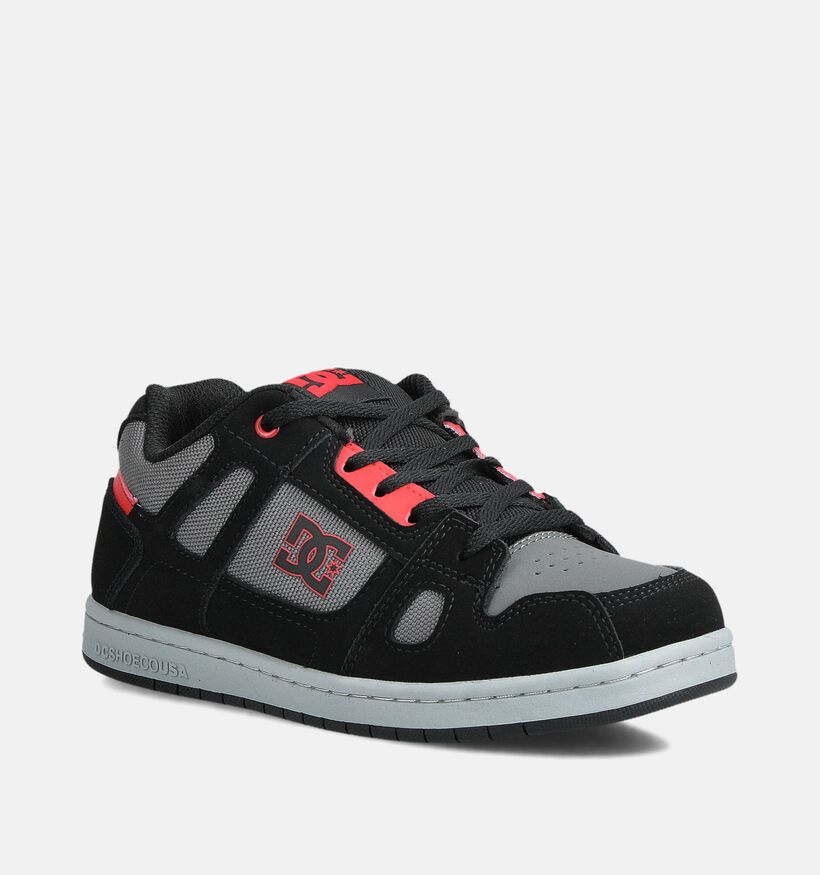 DC Shoes Stag Baskets Skate en Noir pour garçons (360792)