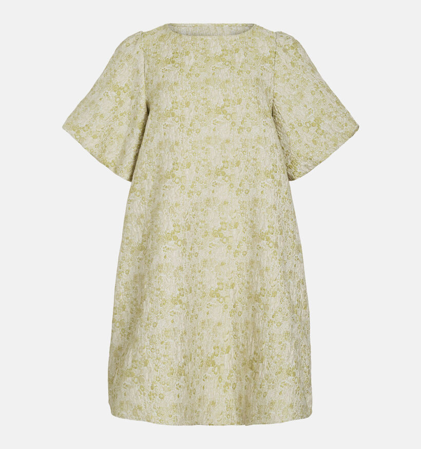 Vila Kaia Jacquard Groene Jurk voor dames (369482)