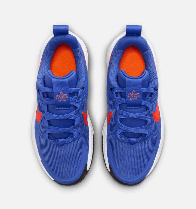 Nike Star Runner 4NN Baskets en Bleu pour filles, garçons (344719)