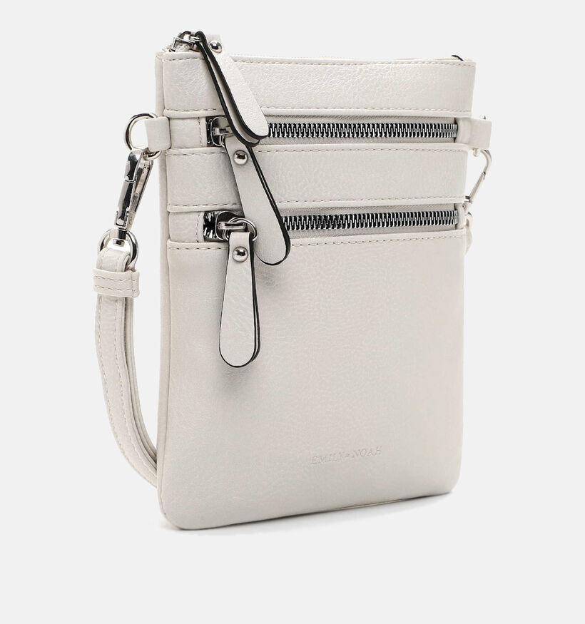 Emily & Noah Emma Sac port&eacute; crois&eacute; en Ecru pour femmes (371515)