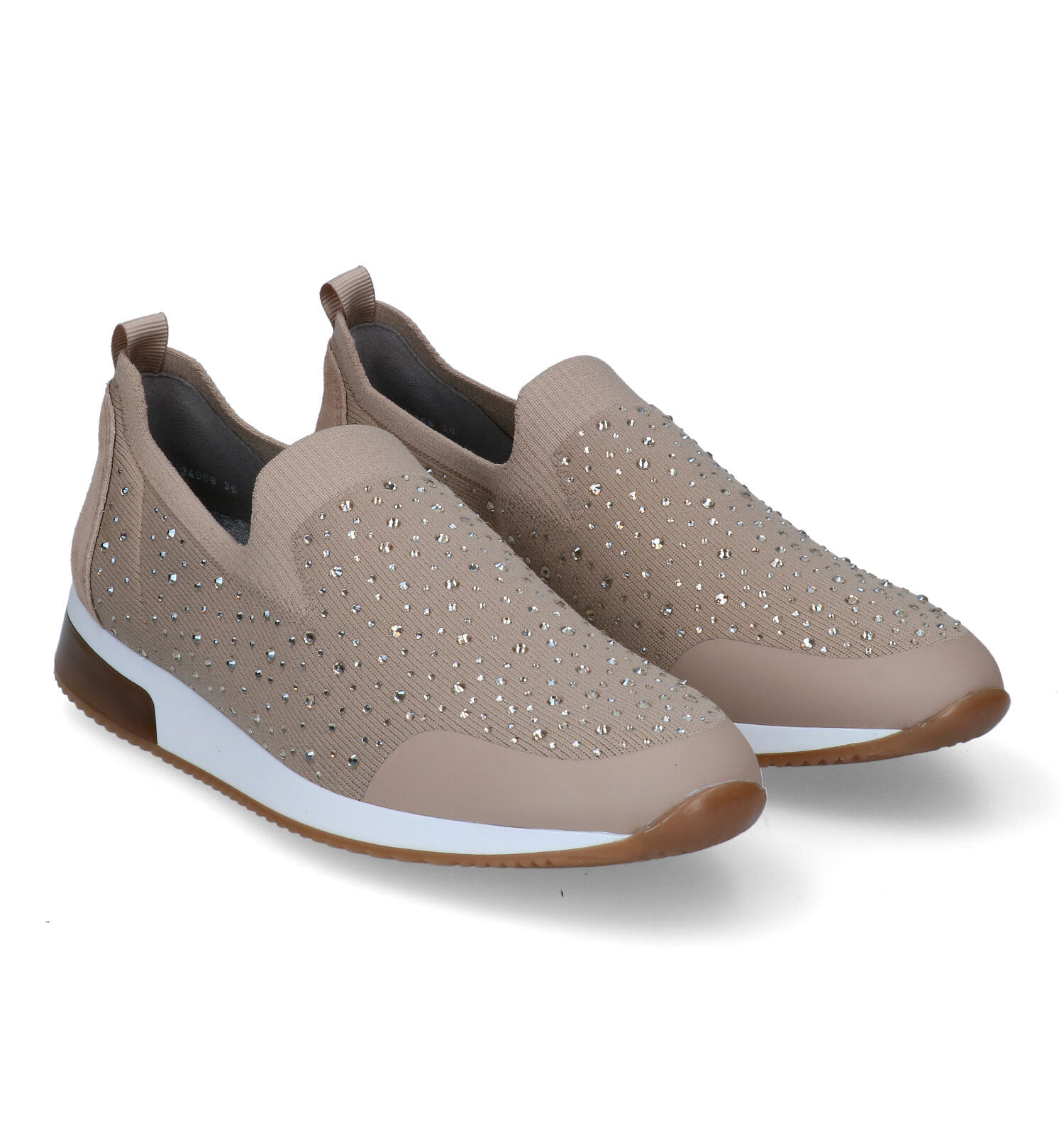 Ara Lissabon Beige Instappers Dames Lage schoenen Online op