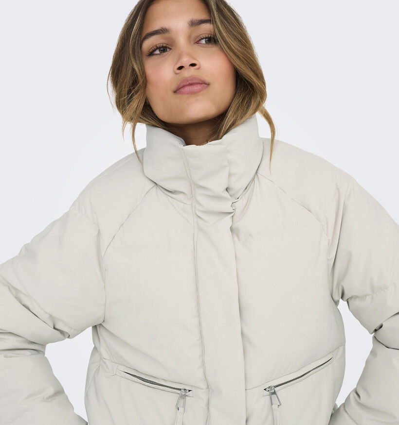 JDY Frey Flotte Manteau court en Beige pour femmes (359790)