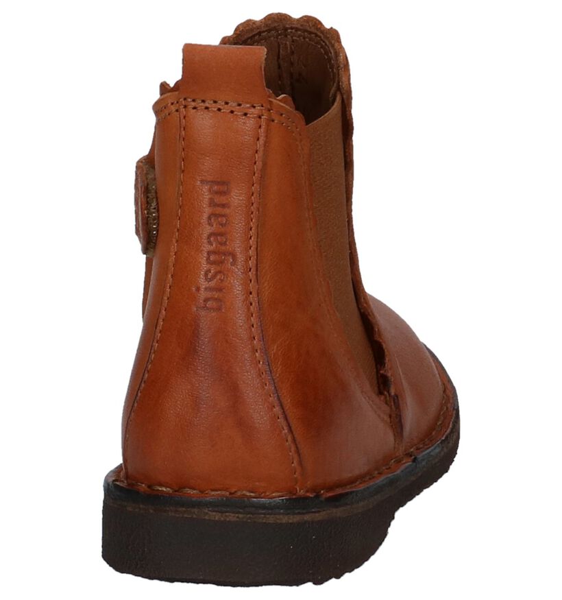 Bisgaard Chaussures hautes en Cognac en cuir (230731)