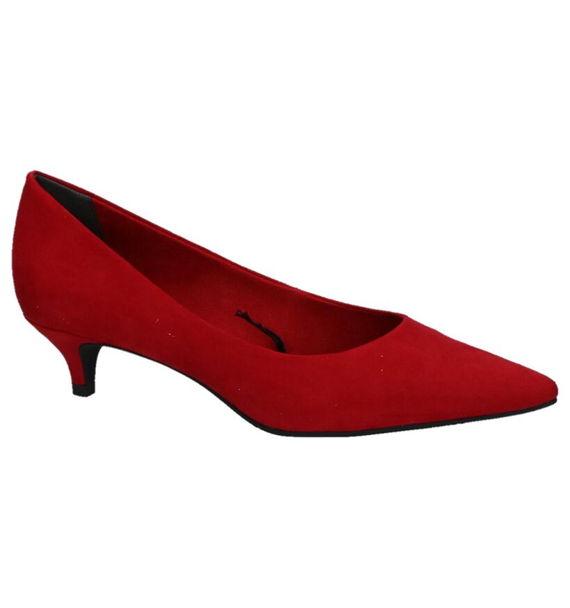 Tamaris Escarpins classique en Rouge foncé en textile (226699)