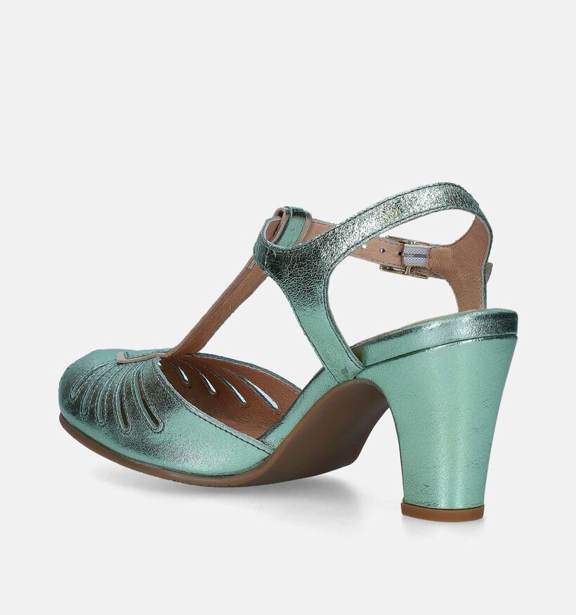 Rock n' Dot Groene Sandalen Met Hak voor dames (341231)