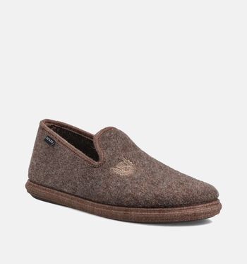 Scapa Pantoufles Marron/Bleu
