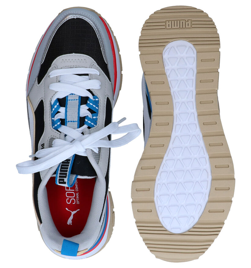 Puma Trek Witte Sneakers voor dames (301370) - geschikt voor steunzolen