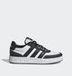 adidas Breakbase Baskets basses en Blanc/Noir pour gar&ccedil;ons (372642) - pour semelles orthop&eacute;diques
