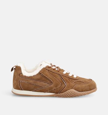 Laurent David Low Sneakers Cognac/Bruin/Bordeaux/Groen