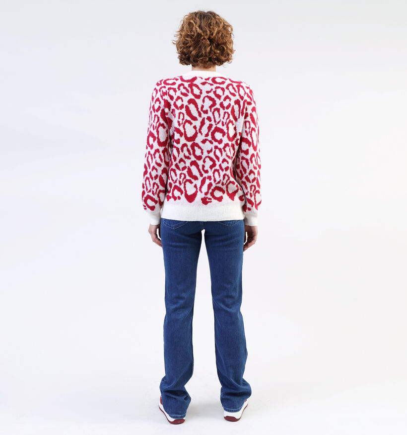 Vila Signe Pull en Rouge pour femmes (334976)