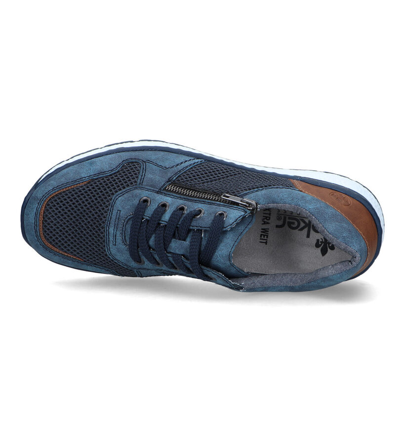 Rieker Chaussures à lacets en Bleu foncé pour hommes (323610) - pour semelles orthopédiques
