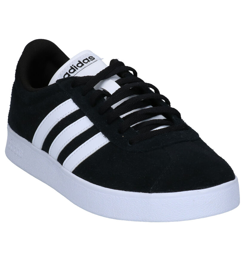adidas VL Court 2.0 Baskets en Bordeaux pour hommes (326305) - pour semelles orthopédiques
