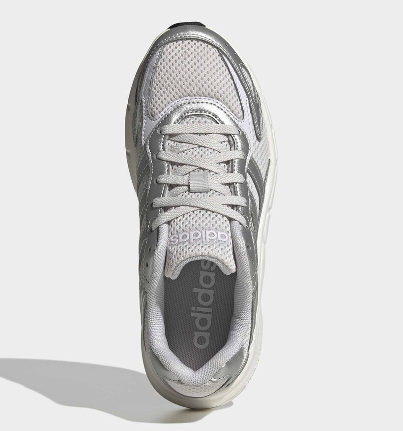 adidas Eclyptix 2000 Grijze/Zilveren Sneakers voor meisjes (375437) - geschikt voor steunzolen
