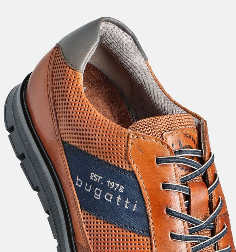 Bugatti Simone Chaussures à lacets en Cognac pour hommes (359778)
