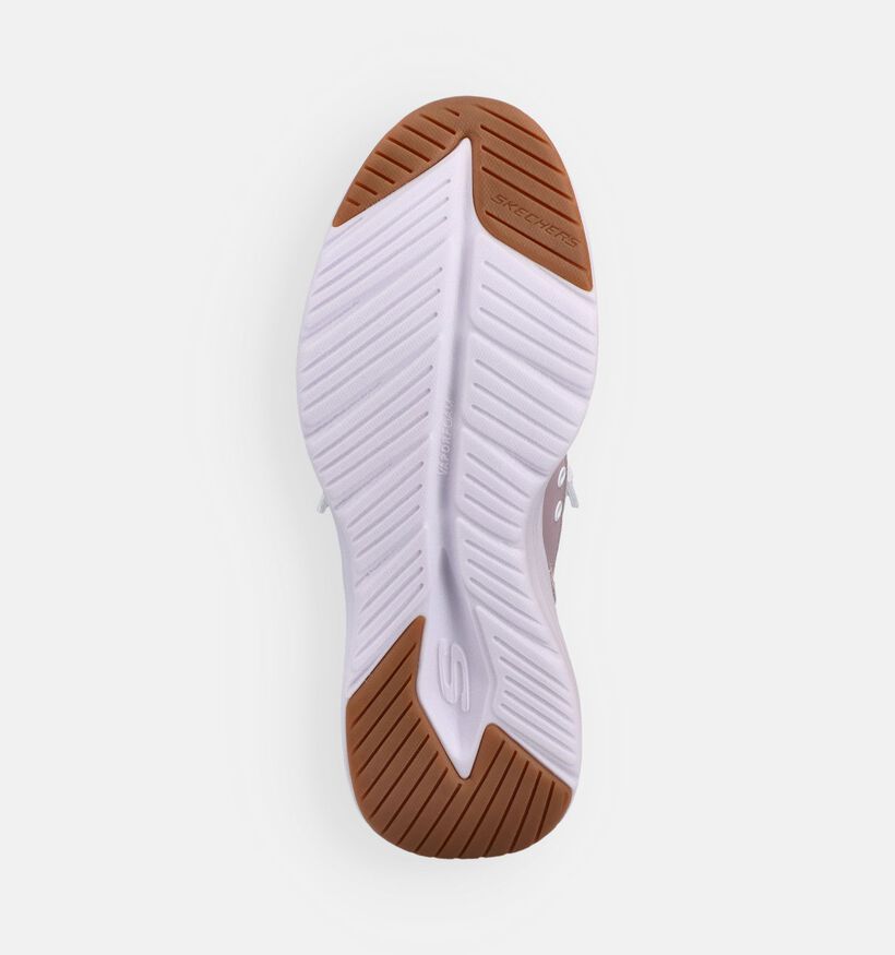 Skechers Contour Baskets sportives en Blanc pour femmes (367825) - pour semelles orthop&eacute;diques