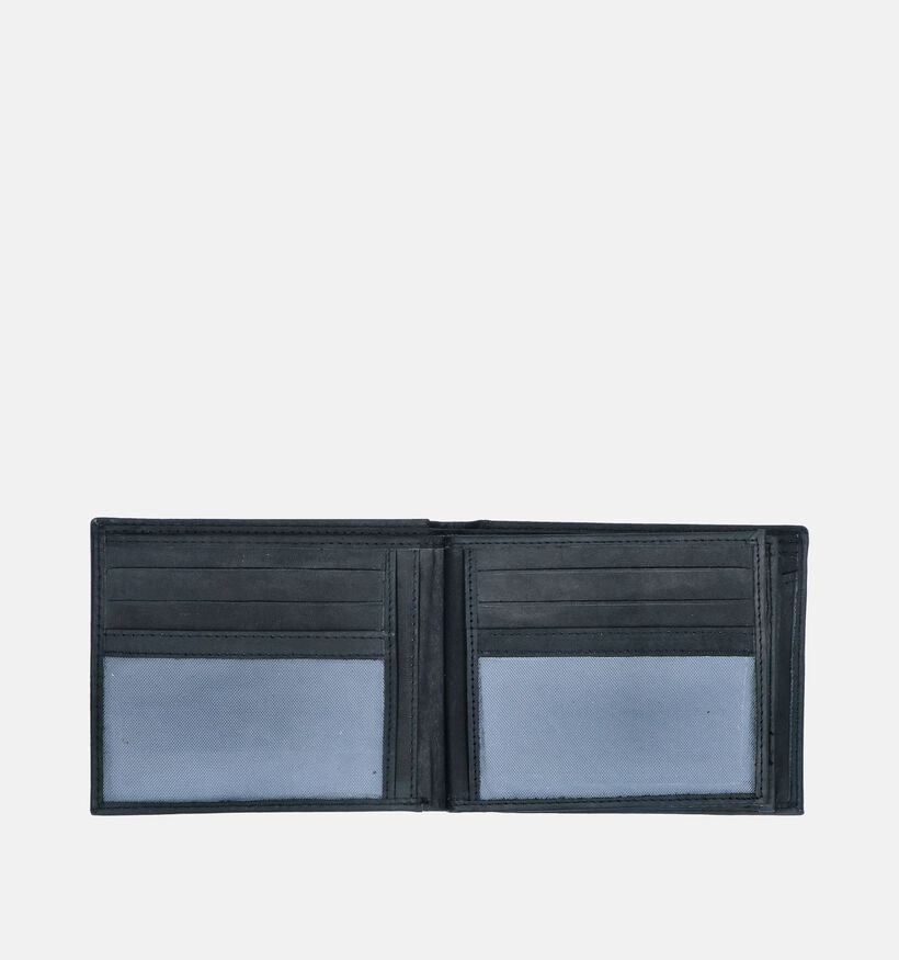 Euro-Leather Zwarte Portemonnee voor heren (365212)
