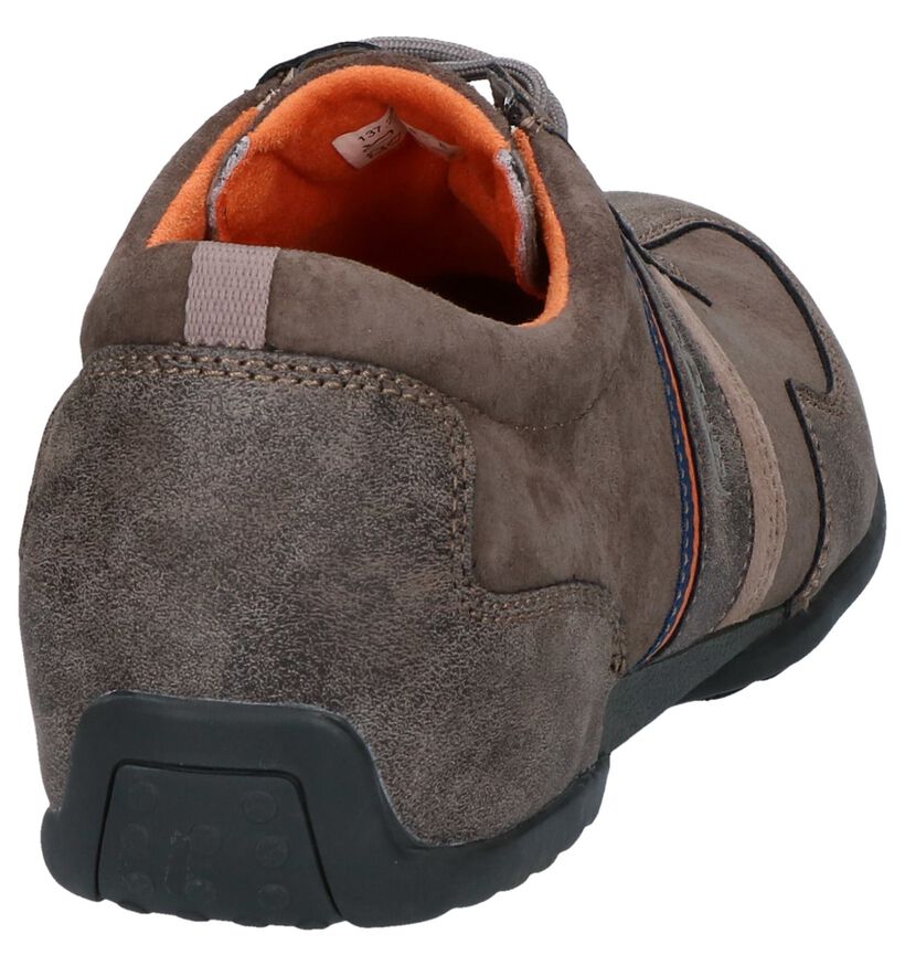 Camel Active Space Chaussures Basses en Taupe en nubuck (259367)