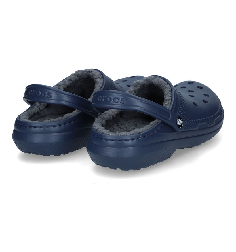 Crocs Classic Lined Zwarte Slippers in kunststof (329656)