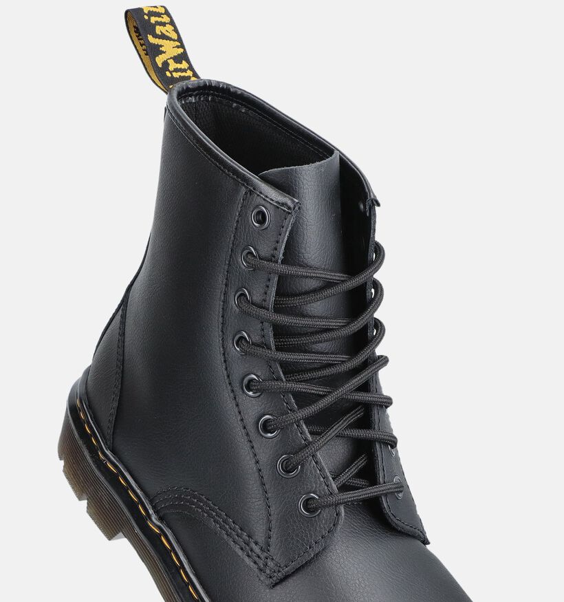 Dr. Martens Aprile 8 Eye Zwarte Boots met Veters voor heren (378031) - geschikt voor steunzolen