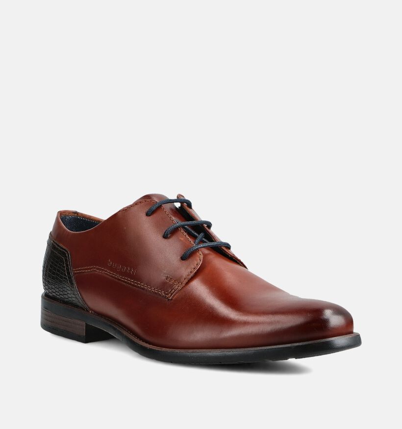 Bugatti Licio Chaussures classiques en Marron pour hommes (367317)