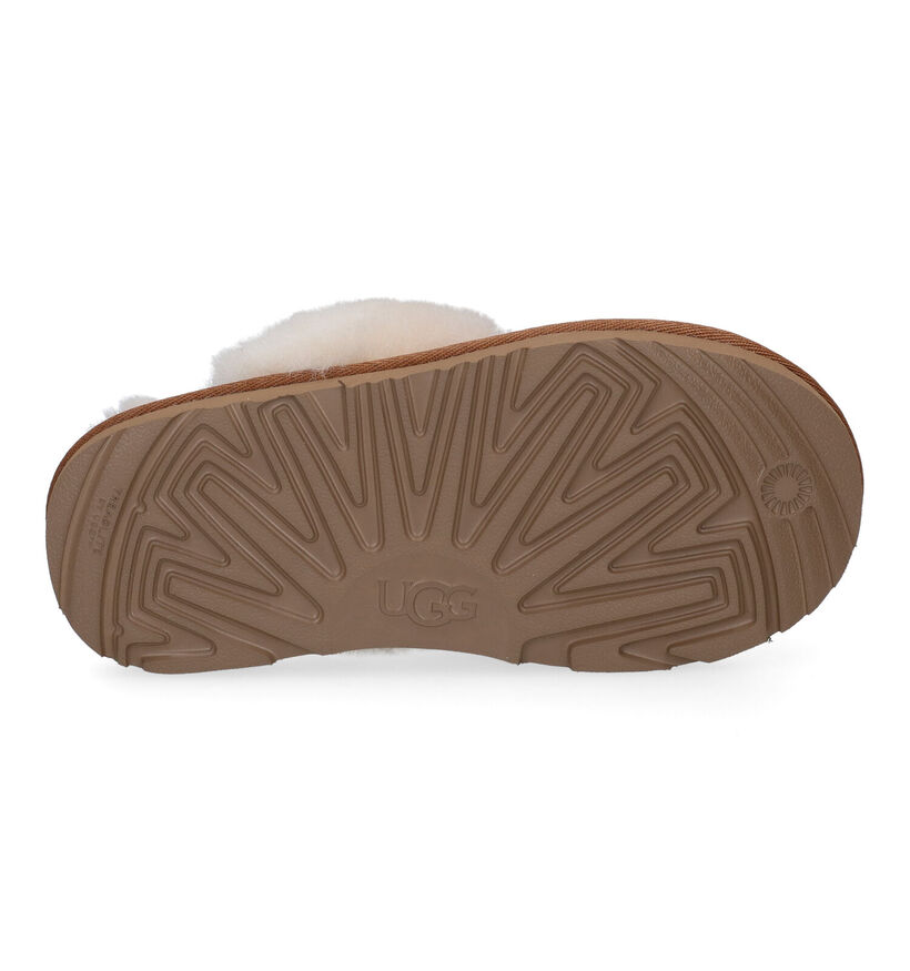 UGG Cozy II Cognac Pantoffels in daim (294863)