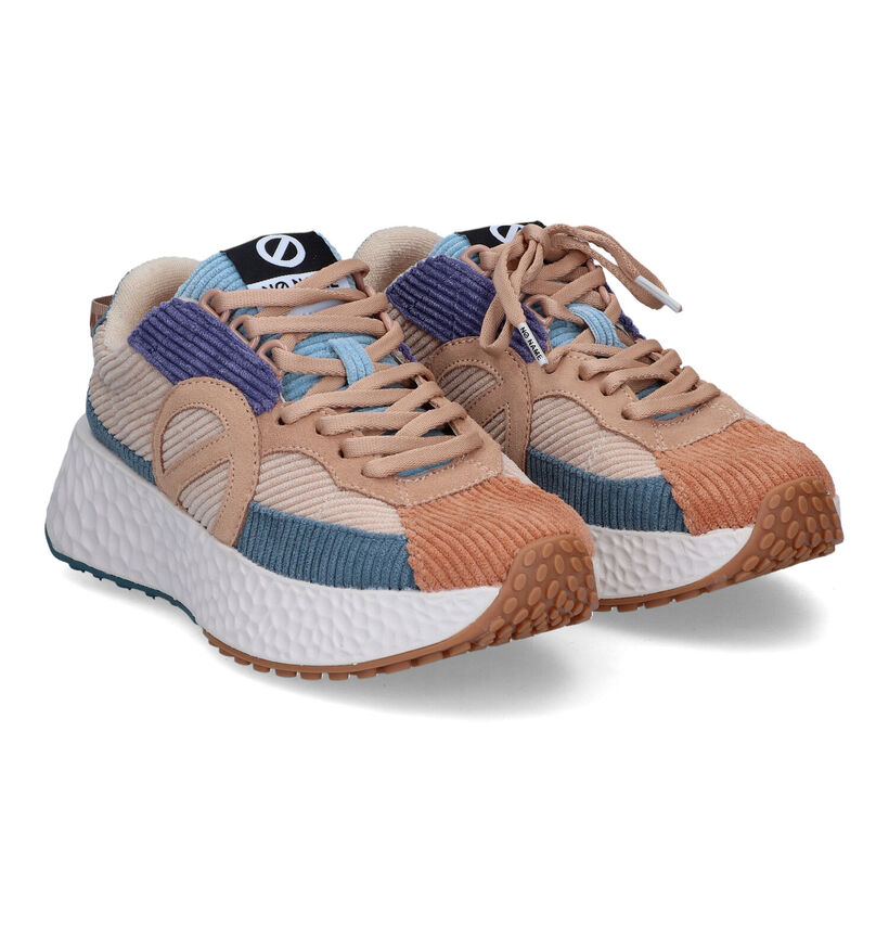 No Name Carter Runner Camel Sneakers voor dames (316087) - geschikt voor steunzolen