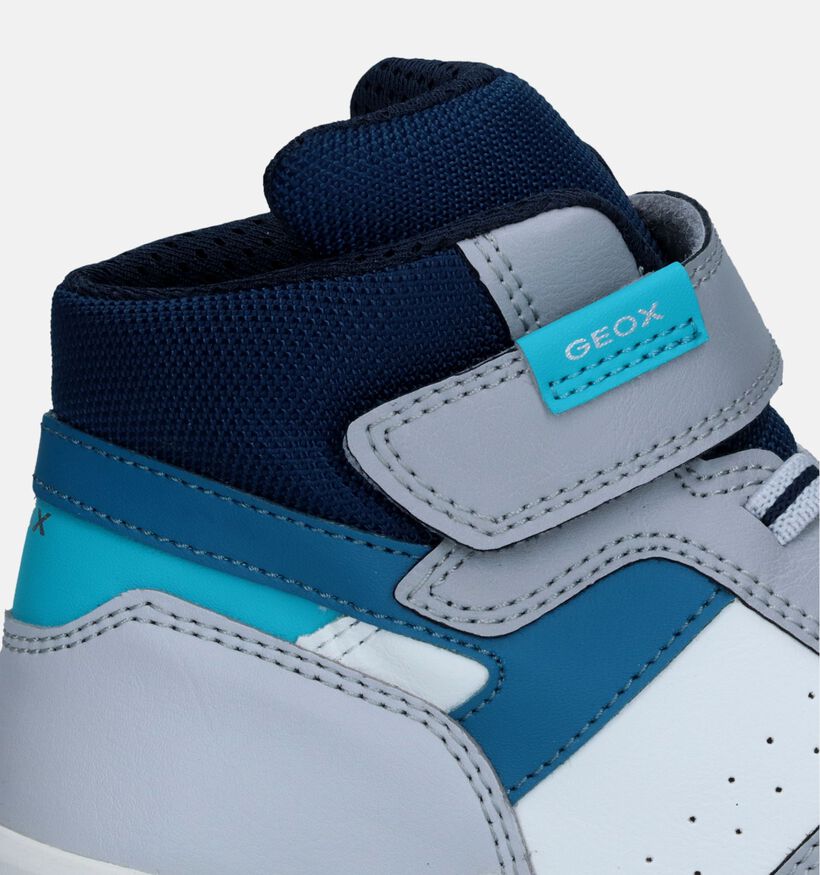 Geox Perth Grijze Hoge Sneakers voor jongens (328539) - geschikt voor steunzolen