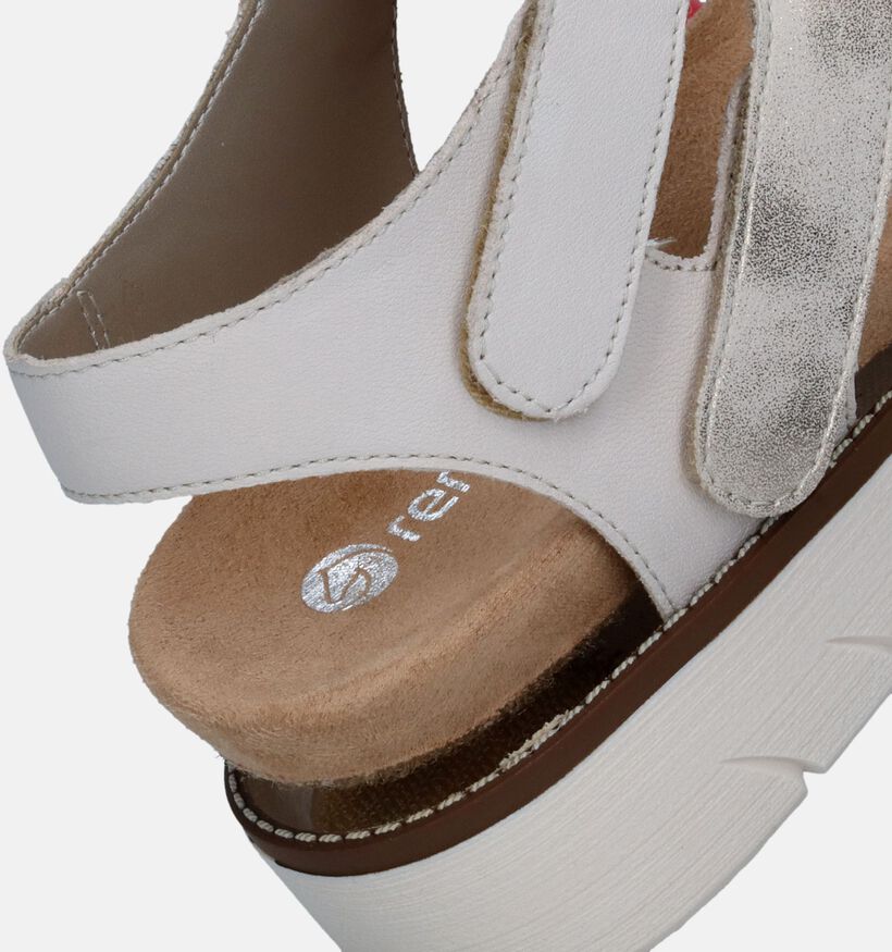 Remonte Beige Sandalen voor steunzolen voor dames (339245) - geschikt voor steunzolen