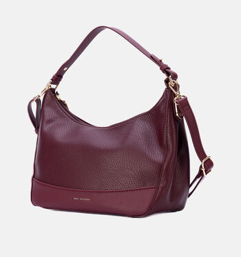 Mac Alyster Crossbody tassen Zwart/Bordeaux