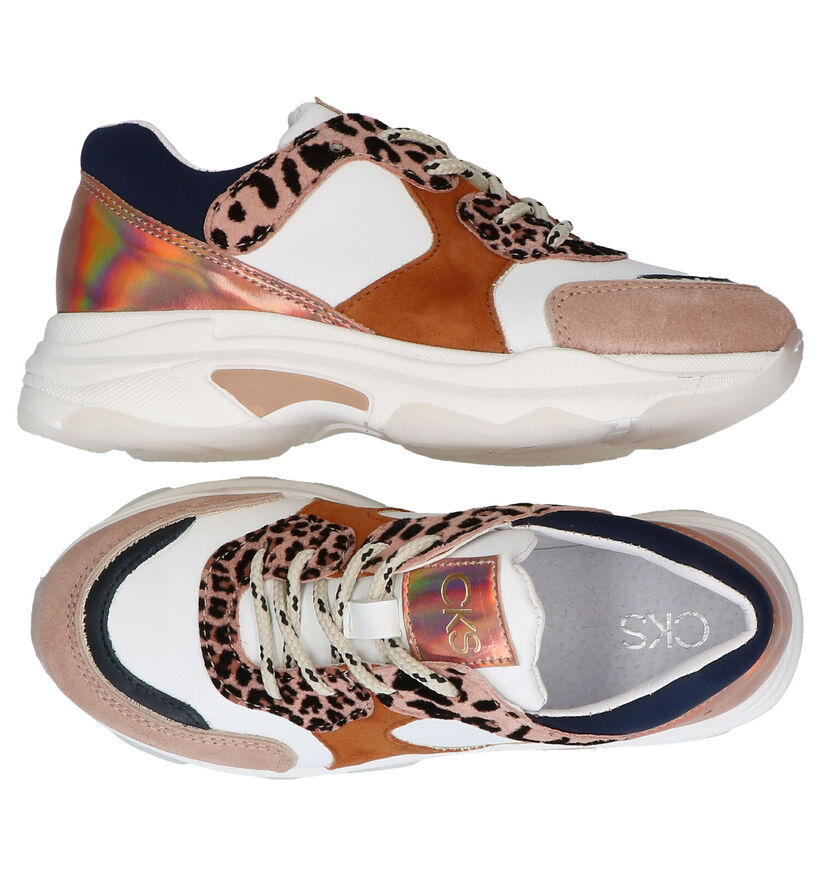 CKS Craco Multicolor Sneakers in daim (286719)