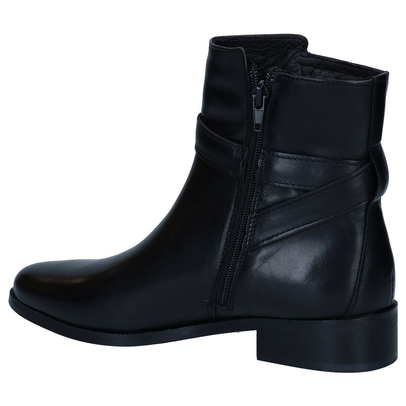 Scapa Bottines plates en Noir en cuir (297962)