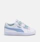 Puma Smash 3.0 Badges Baskets basses en Blanc pour filles (366628) - pour semelles orthop&eacute;diques